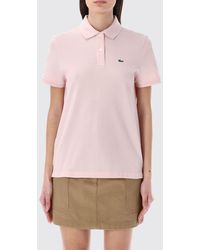 Lacoste - Cotton Polo Shirt With Logo - Lyst