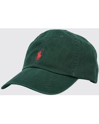 Polo Ralph Lauren - Cotton Hat With Embroidered Logo - Lyst