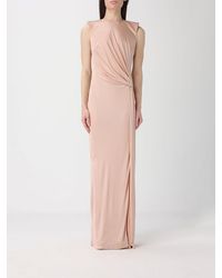 Elisabetta Franchi - Long Jersey Dress - Lyst