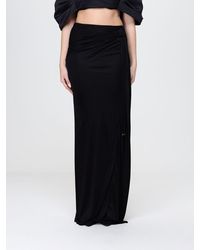 Elisabetta Franchi - Viscose Long Skirt - Lyst