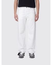 Off-White c/o Virgil Abloh - 5-Pocket Jeans With Logo - Lyst