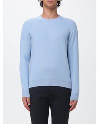 Malo - Pure Cashmere Crewneck Jumper With Ribbed Trims - Lyst