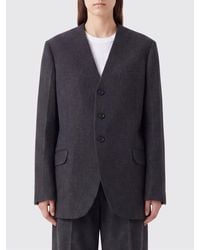 Jil Sander - Cropped Three-Button Single-Breasted Wool Blazer - Lyst