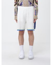 CASABLANCA - Cotton Blend Jogging Shorts - Lyst