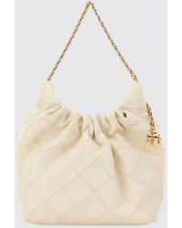 Tory Burch - Fleming Mini Leather Shoulder Bag With Chain Handle - Lyst