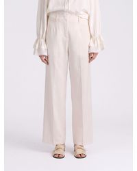 Momoní - Momon&Igrave Cotton Blend Classic Trousers - Lyst