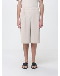 Homme Plissé Issey Miyake - Pleated Crepe Shorts - Lyst