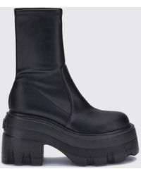 Casadei - Maxxxi Knee-High Boots With A Sock-Style Ankle And Platform Sole - Lyst