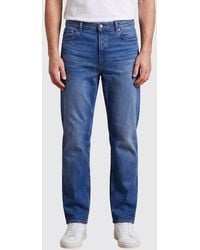 A.P.C. - Martin Straight-Leg Mid-Rise Cotton Denim Jeans - Lyst