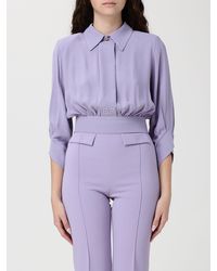 Elisabetta Franchi - Viscose Blouse - Lyst