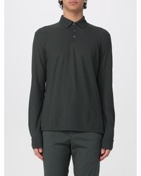 Zanone - Cotton Polo Shirt - Lyst