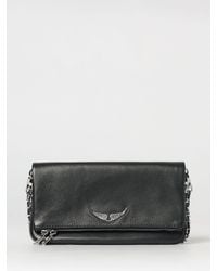 Zadig & Voltaire - Zadig &Amp Voltaire Rock Grained Leather Pouch By - Lyst