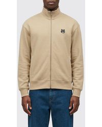 Maison Kitsuné - Maison Kitsun&Eacute Organic Cotton Sweatshirt With Logo - Lyst