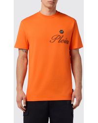 Philipp Plein - Cotton T-Shirt With Logo - Lyst