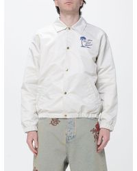 Drole de Monsieur - Printed Nylon Shirt Jacket - Lyst