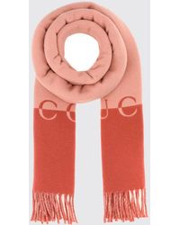 Gucci - Wool And Cashmere Scarf With Logo - Lyst