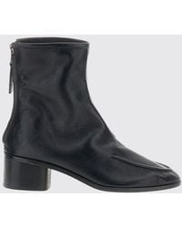 Hereu - Juliol Smooth Calfskin Ankle Boots With Round Toe - Lyst