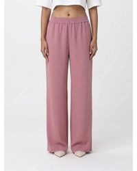 Valentino - Silk Jogging Trousers - Lyst