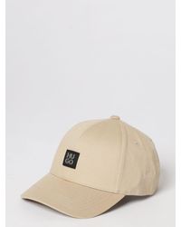 HUGO - Cotton Hat With Applied Logo - Lyst