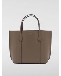 Tory Burch - Perry Grain Leather Shopping Bag - Lyst