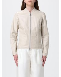Peuterey - Leather Jacket - Lyst