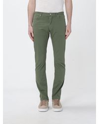 Brooksfield - Cotton Slim Fit Trousers - Lyst