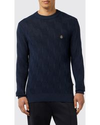 Billionaire - Silk And Cotton Crewneck Sweater - Lyst