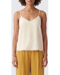 Fabiana Filippi - Silk Blend Basic Top - Lyst