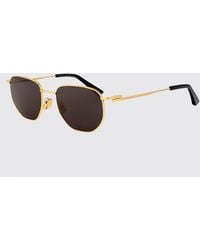 Bottega Veneta - Sunglasses Burnt - Lyst