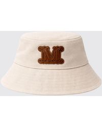 Max Mara - Baumwoll-Fischerhut Mit Monogramm - Lyst