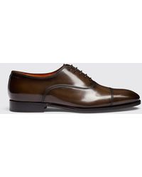 Santoni - Schnürschuhe Herren - Lyst