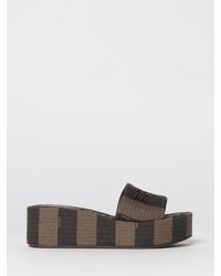 Fendi - Flache Sandalen Damen - Lyst