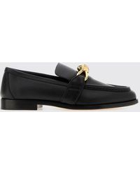 Bottega Veneta - Astaire Calfskin Penny Loafers With Knot Charm - Lyst