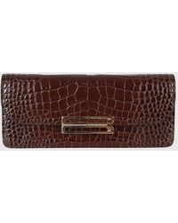 Victoria Beckham - Dorian Croc-Effect Calfskin Shoulder Bag - Lyst
