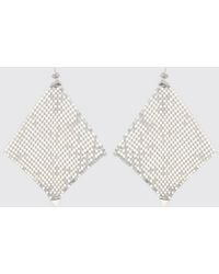 Rabanne - Flow Brass Earrings - Lyst