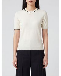 Valentino Garavani - Wool Crew Neck Jumper With Bow And Vlogo Signature - Lyst