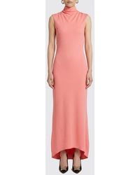 Tom Ford - Asymmetric Viscose Dress - Lyst