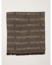 Emporio Armani - Sciarpa Uomo - Lyst