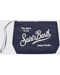 MC2 Saint Barth - Aline Linen Pochette - Lyst