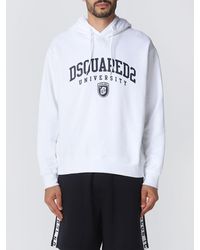 DSquared² - University Sweatshirt In Cotton - Lyst