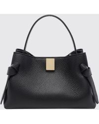 Yuzefi - Gyoza Grained Calfskin Leather Mini Bag With Shoulder Strap - Lyst