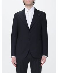 Tagliatore - Single-Breasted Virgin Wool Blazer - Lyst