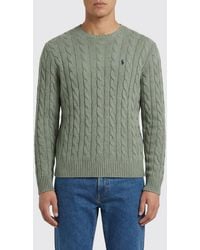 Polo Ralph Lauren - Cotton Tricot Crewneck Pullover - Lyst