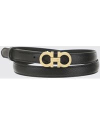 Ferragamo - Leather Belt - Lyst