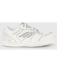 Balenciaga - Hamptons Worn-Out Leather Sneakers - Lyst