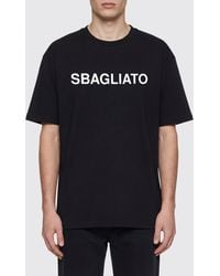 Aspesi - Cotton Jersey T-Shirt With Slogan - Lyst