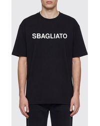 Aspesi - Cotton Jersey T-Shirt With Slogan - Lyst