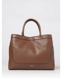 Twinset - Borsa Tote Con Doppio Manico, Tracolla Amovibile E Logo Metallico - Lyst