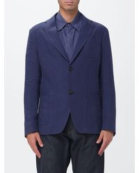 Emporio Armani - Line Single-Breasted Jacket - Lyst