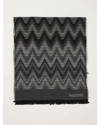Missoni - Multicolour Abstract Pattern Pure Virgin Wool Scarf - Lyst